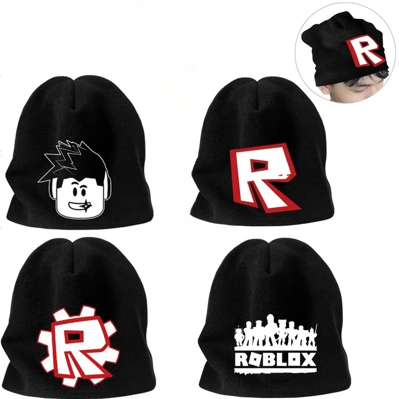Santa Hat Plush - Topi Rajut Kubah Bertema Roblox Baru,