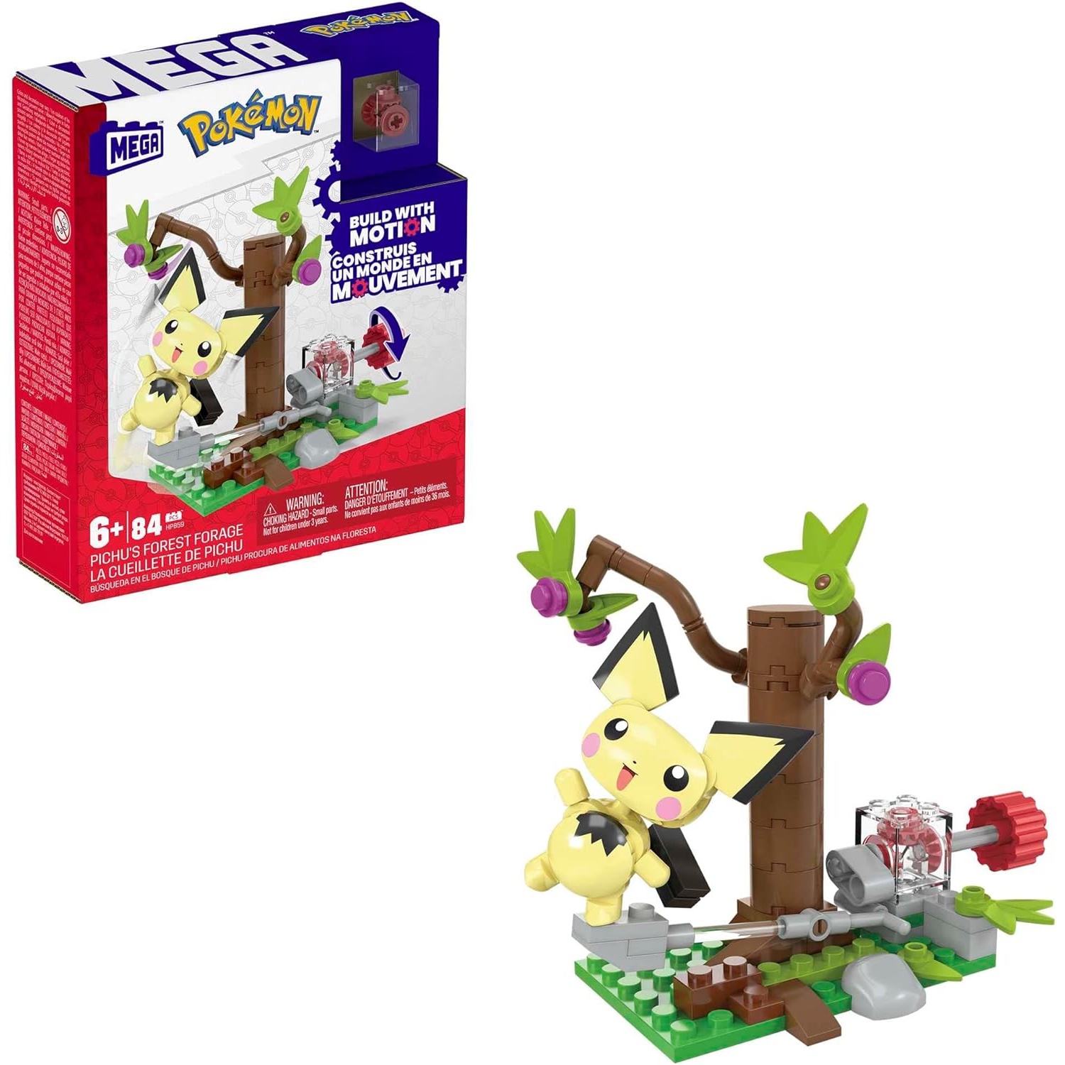 Lego Set Technic - Mega Pokemon Quest di Pichu Forest
