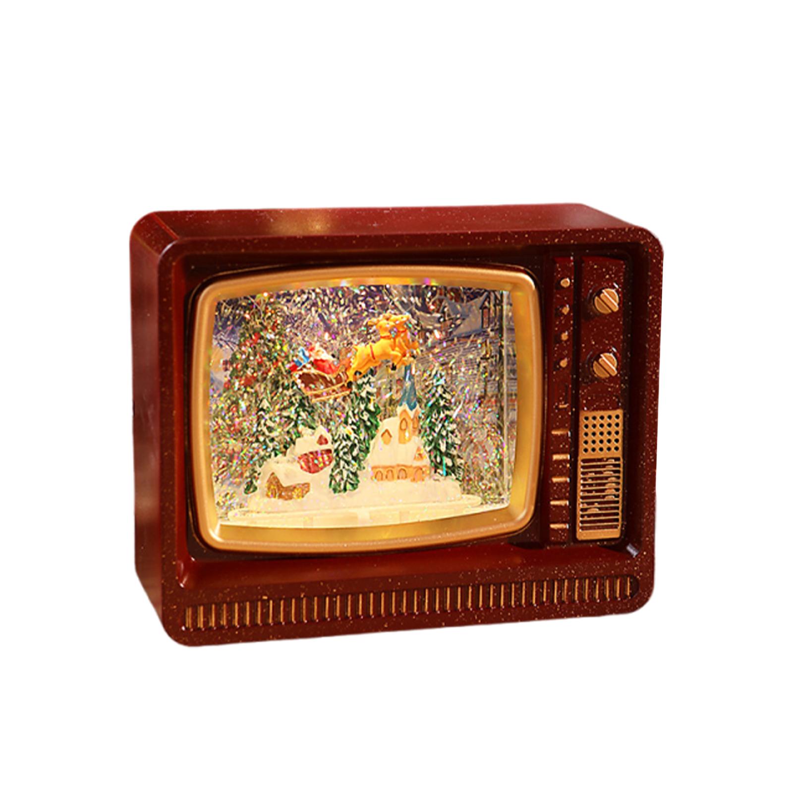Snow Globe Musical - Bola Salju Kotak Musik Natal Ornamen
