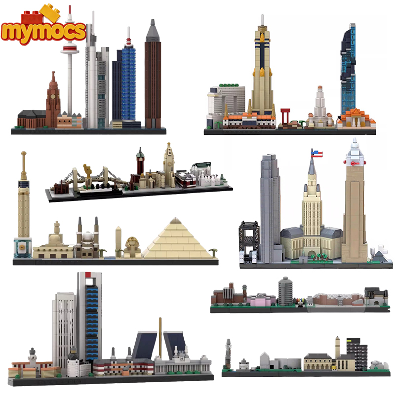Lego Set Creator - Mymocs World City Skyline Architecture set
