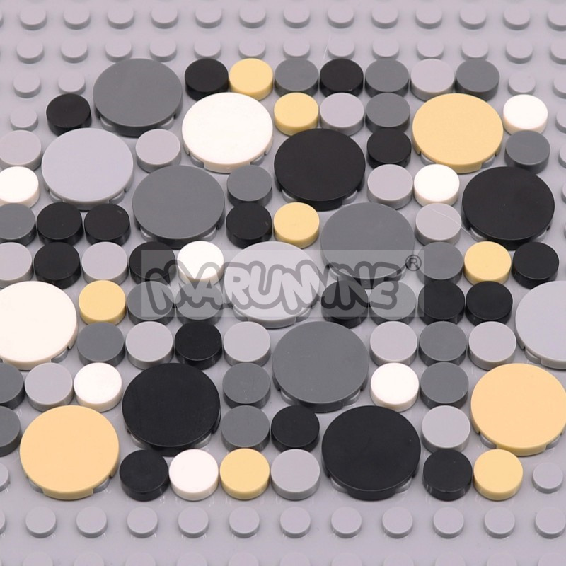 Lego Set City - 350 Buah Blok Ubin Bulat 1X1