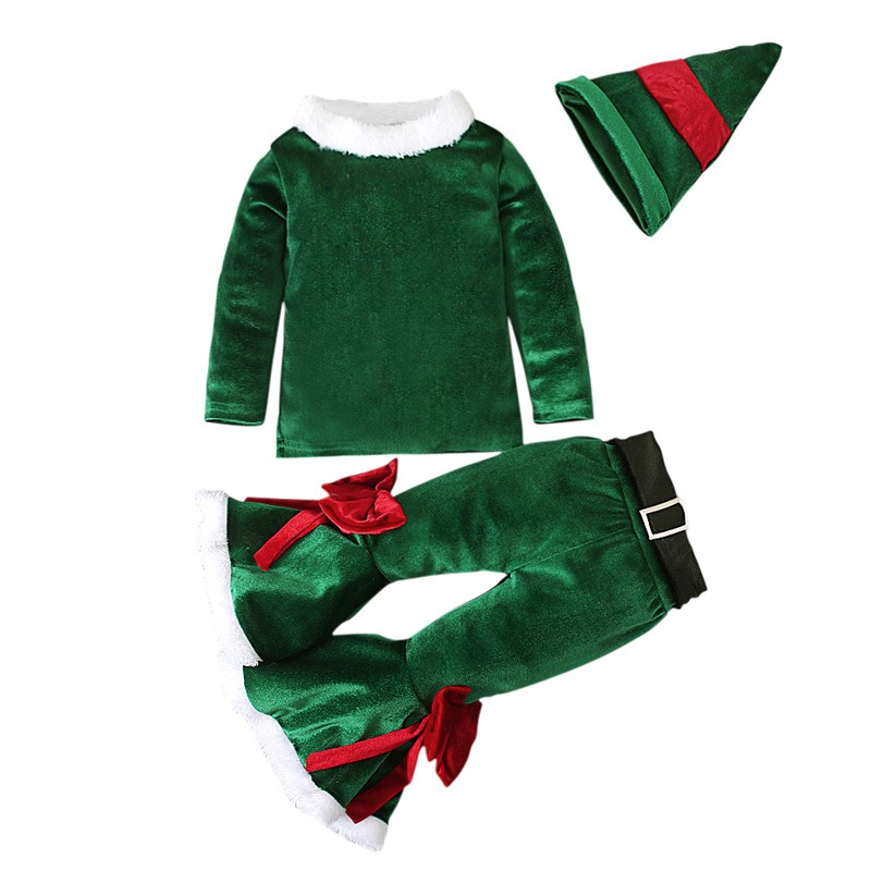 Kostum Cosplay Santa Claus Ana - Elf Costume Christmas ulasan dan harga