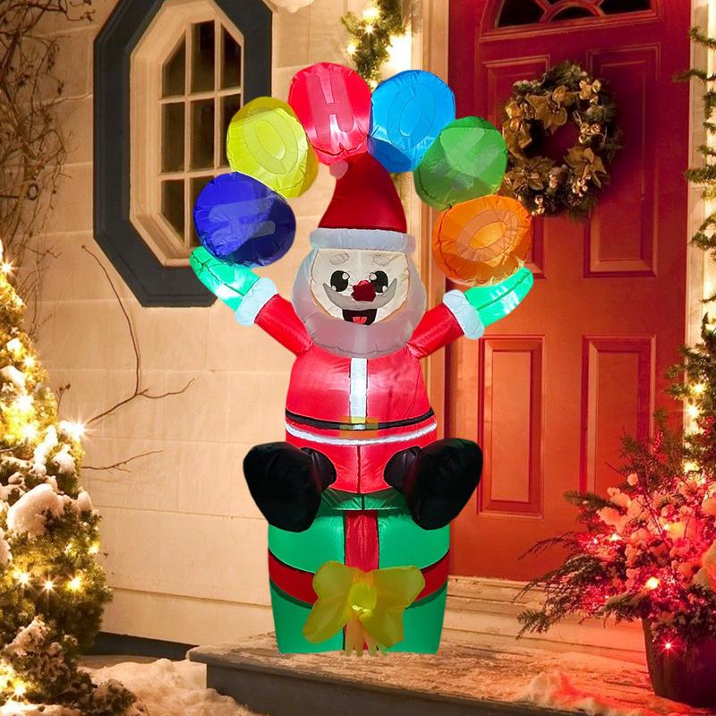 Dekorasi Santa Claus Tiup deng - Christmas Lights Outdoor ulasan dan harga