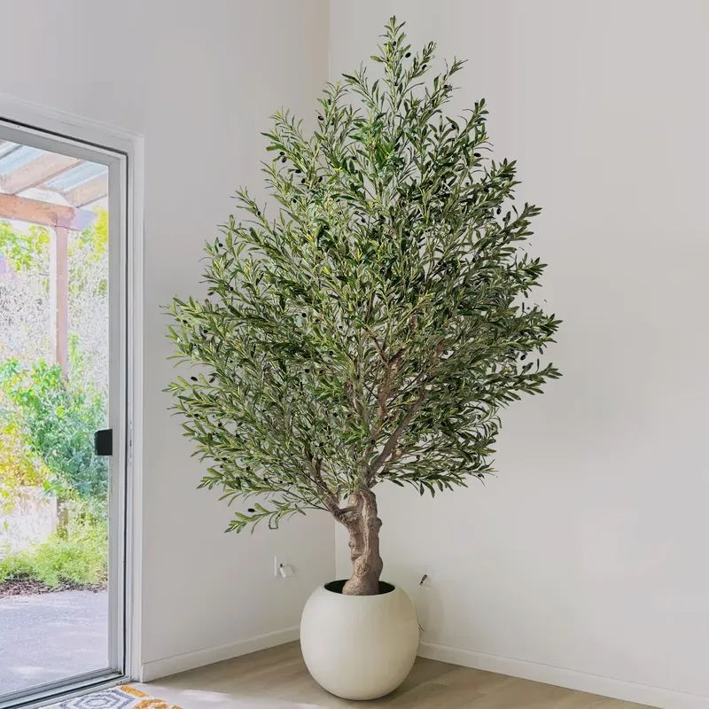 Pohon zaitun buatan besar TikT - Christmas Tree Artificial ulasan dan harga