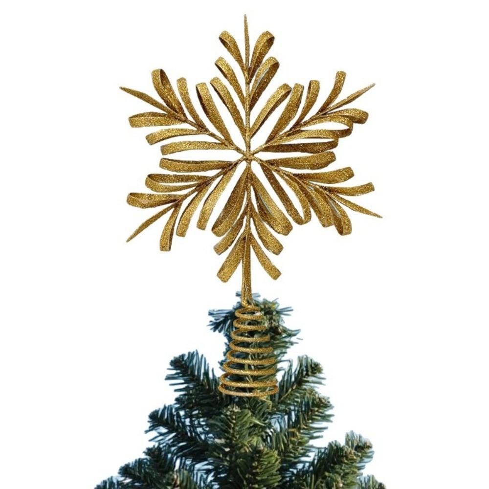 Hiasan Puncak Pohon Natal Bint - Star Tree Topper ulasan dan harga