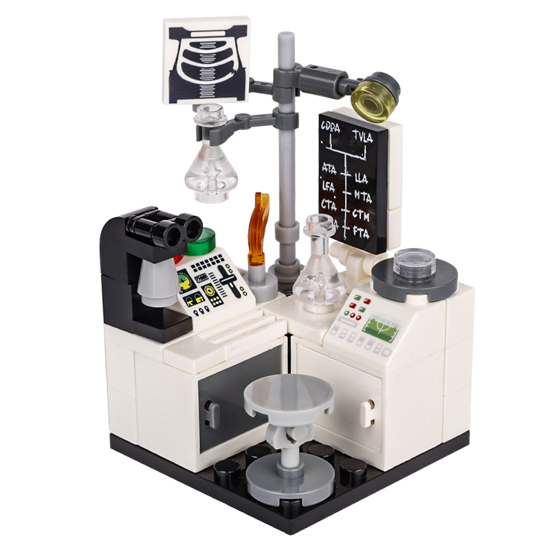 MOC City Lab laboratorium Kit  - Lego Set Creator ulasan dan harga
