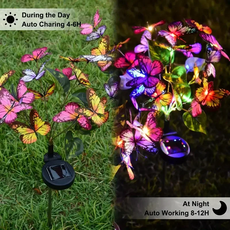 Lampu Taman Kupu-kupu LED Sury - Christmas Lights Outdoor ulasan dan harga