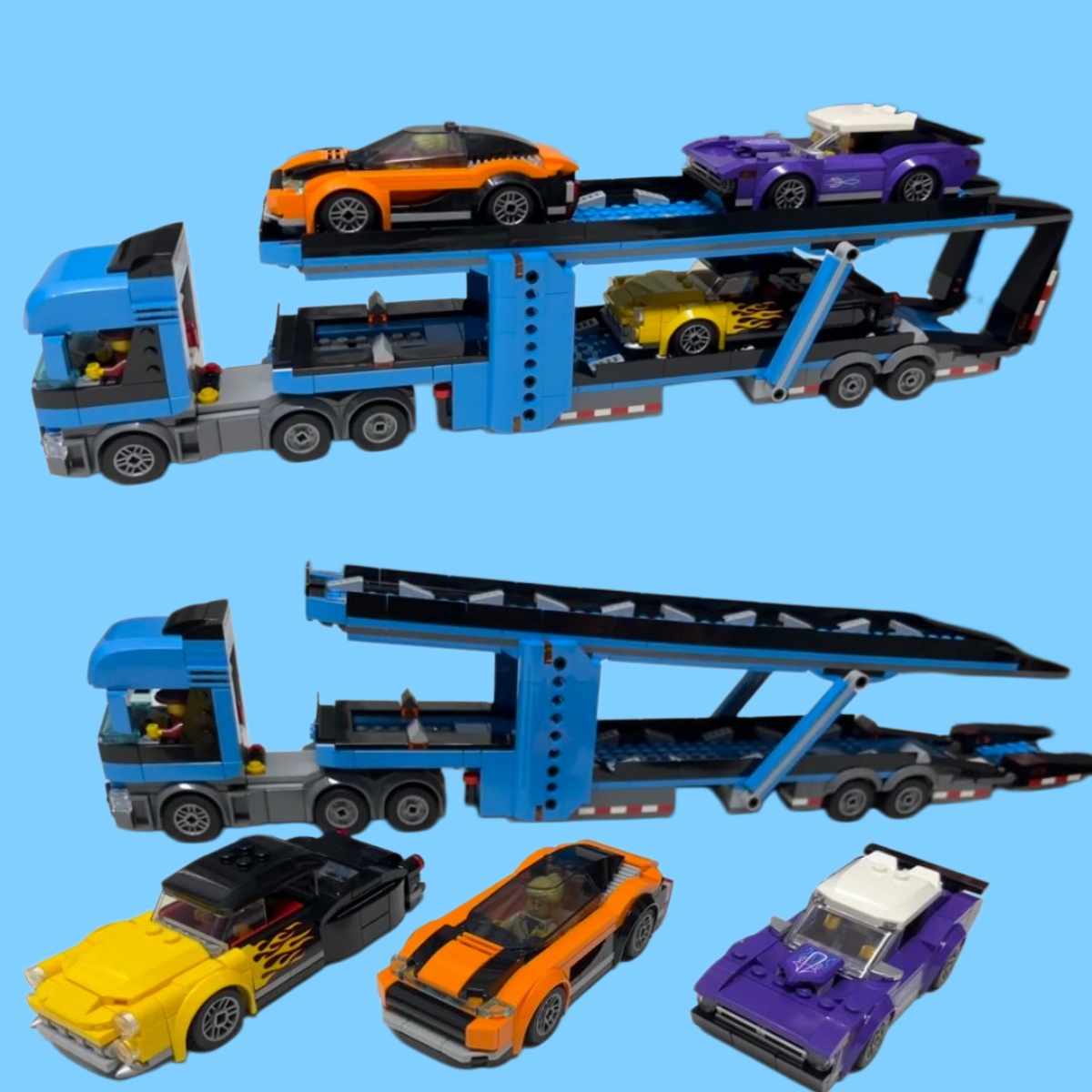 Blok bangunan truk pengangkut  - Lego Set Creator ulasan dan harga