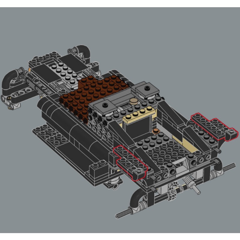 1060pcs Set Blok Bangunan Mobi - Lego Set Technic ulasan dan harga