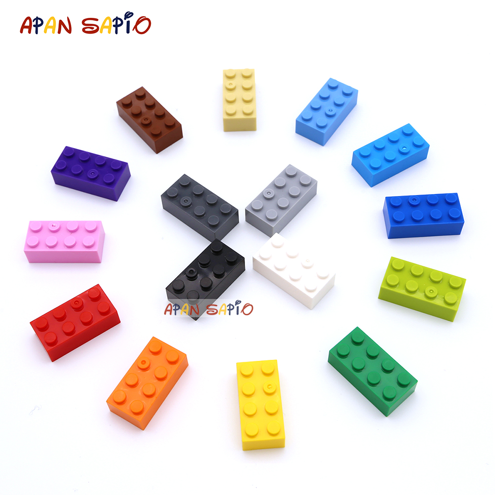 200 Buah 2X4 Dot DIY Blok Bang - Lego Set Creator ulasan dan harga