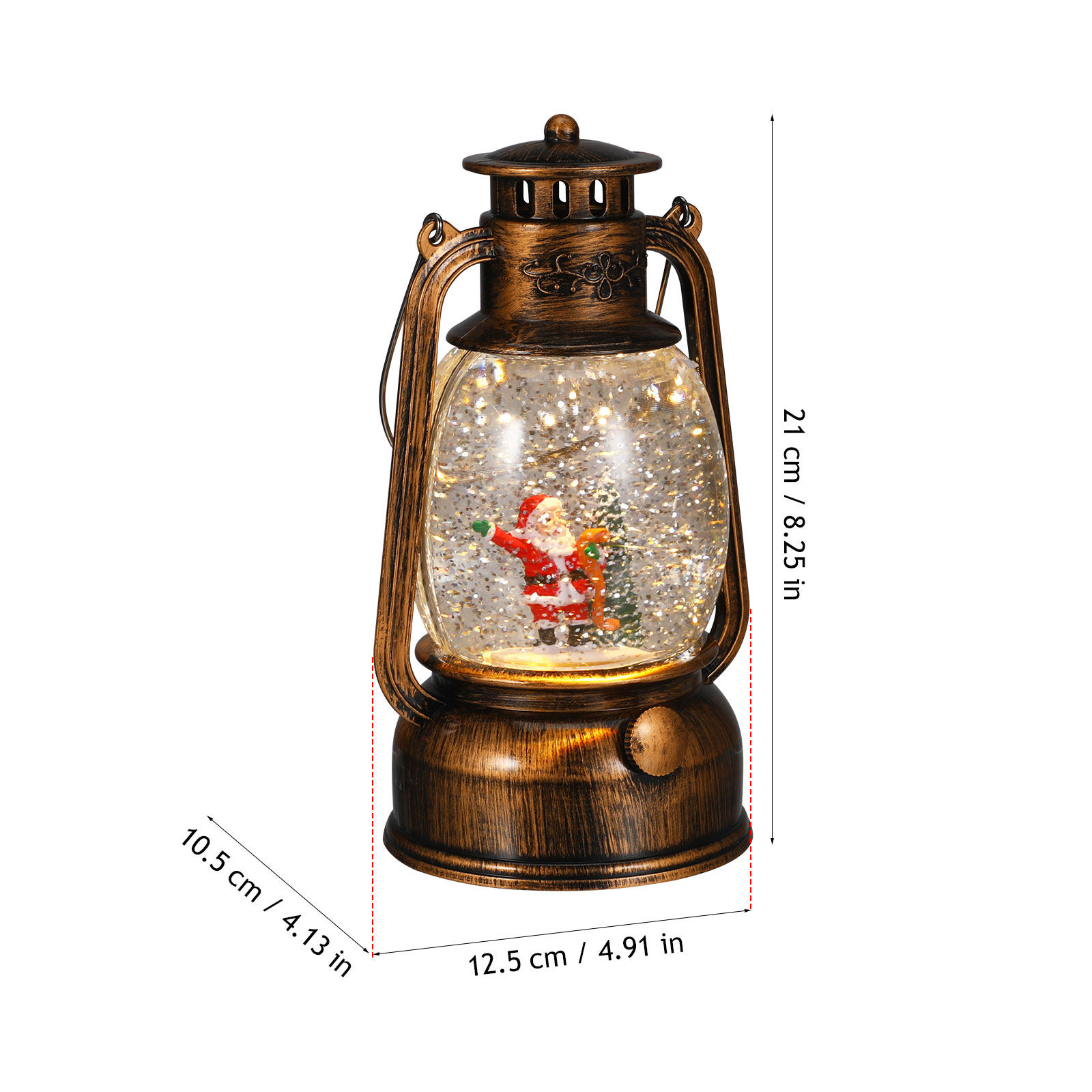 Lampu Bola Salju Musikal Berca - Snow Globe Musical ulasan dan harga