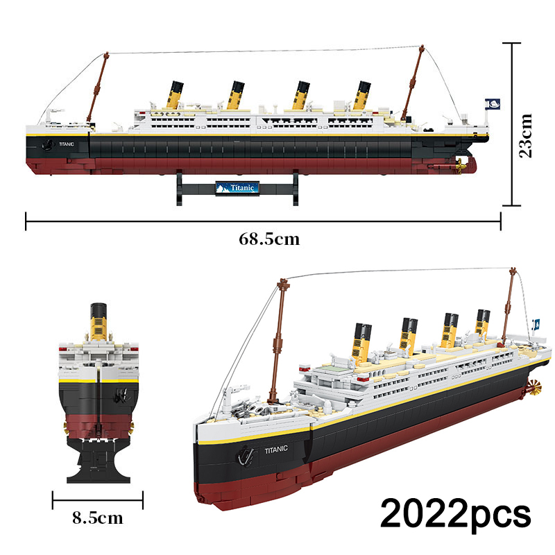 Ide Kreatif Model Titanic Krea - Lego Set City ulasan dan harga
