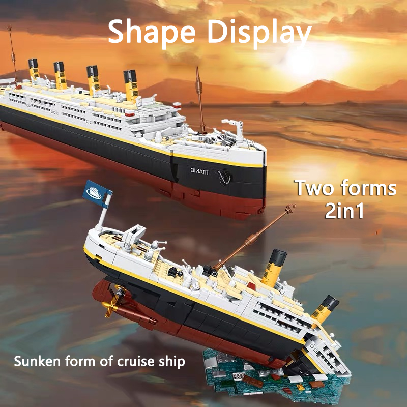 Ide Kreatif Model Titanic Krea - Lego Set City ulasan dan harga