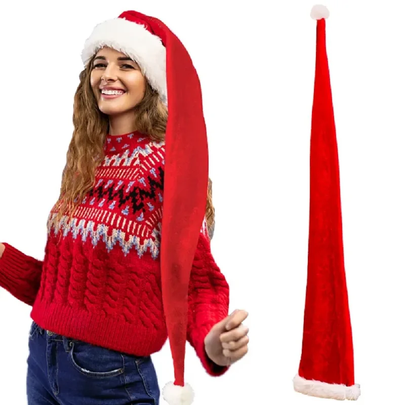 Topi Santa Dewasa Ekstra Panja - Santa Hat Plush ulasan dan harga
