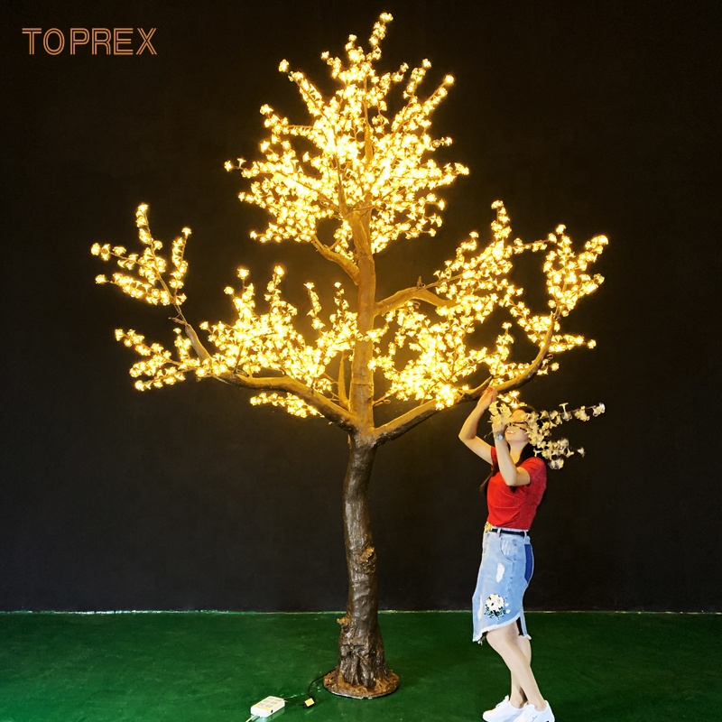 Pohon Sakura LED RGB Tahan Air - Christmas Tree Artificial ulasan dan harga