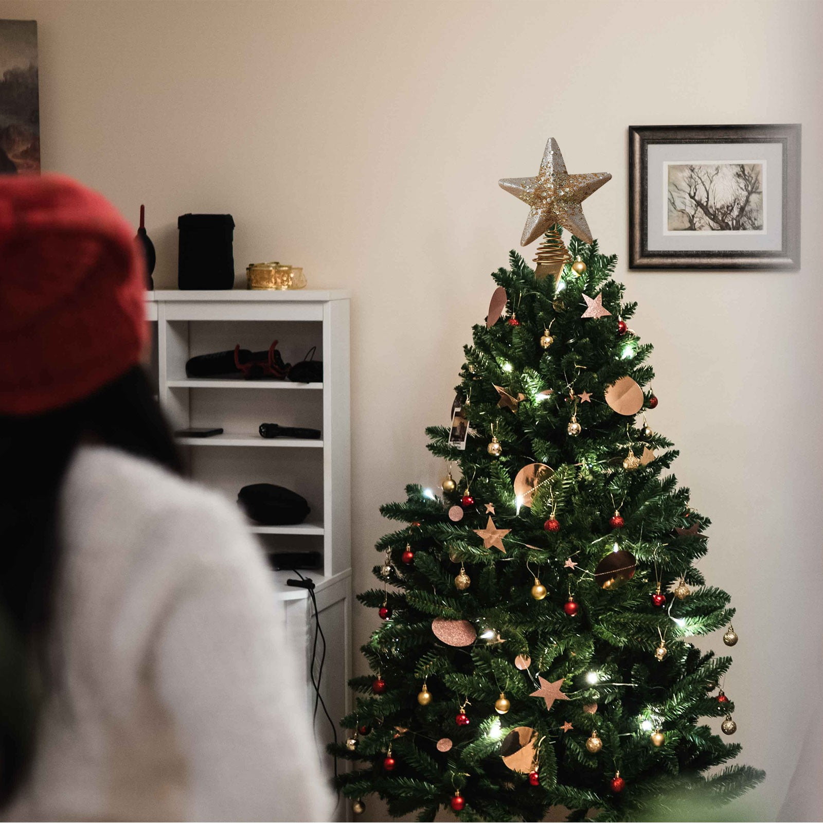 Dekorasi Bintang Puncak Pohon  - Star Tree Topper ulasan dan harga