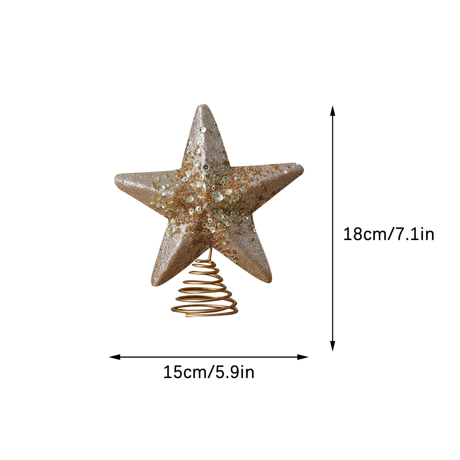 Dekorasi Bintang Puncak Pohon  - Star Tree Topper ulasan dan harga