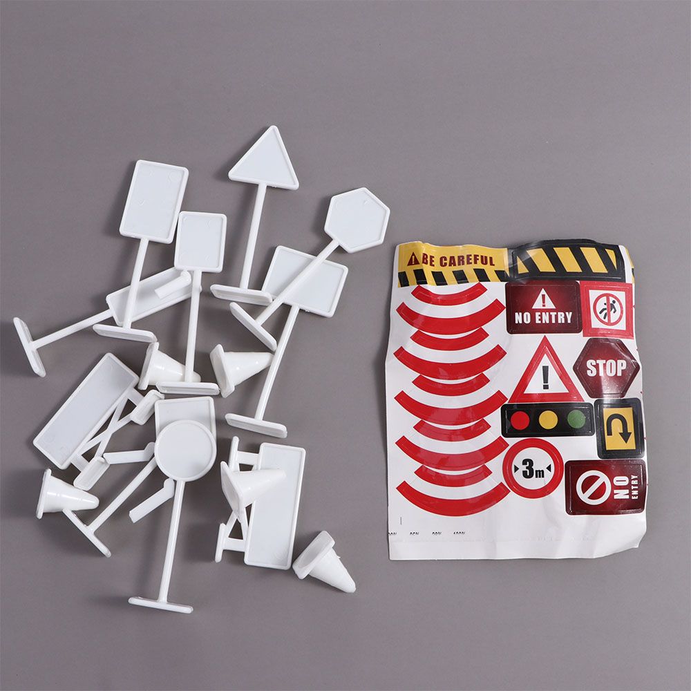 15 Buah/Set Mainan Model Rambu - Lego Set City ulasan dan harga
