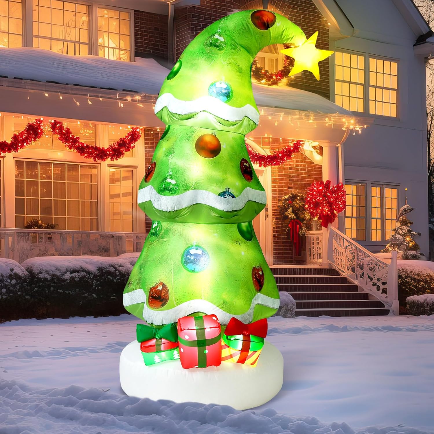 Dekorasi Natal Tiup Luar Ruang - Christmas Lights Outdoor ulasan dan harga