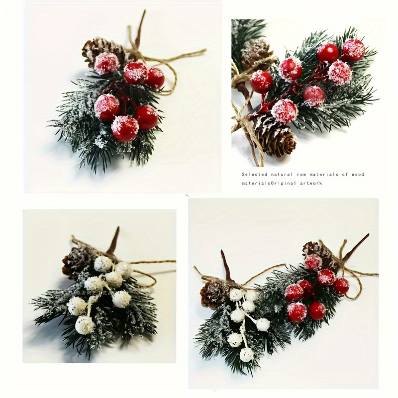 12 Buah Ranting Pinus Natal Bu - Christmas Tree Artificial ulasan dan harga
