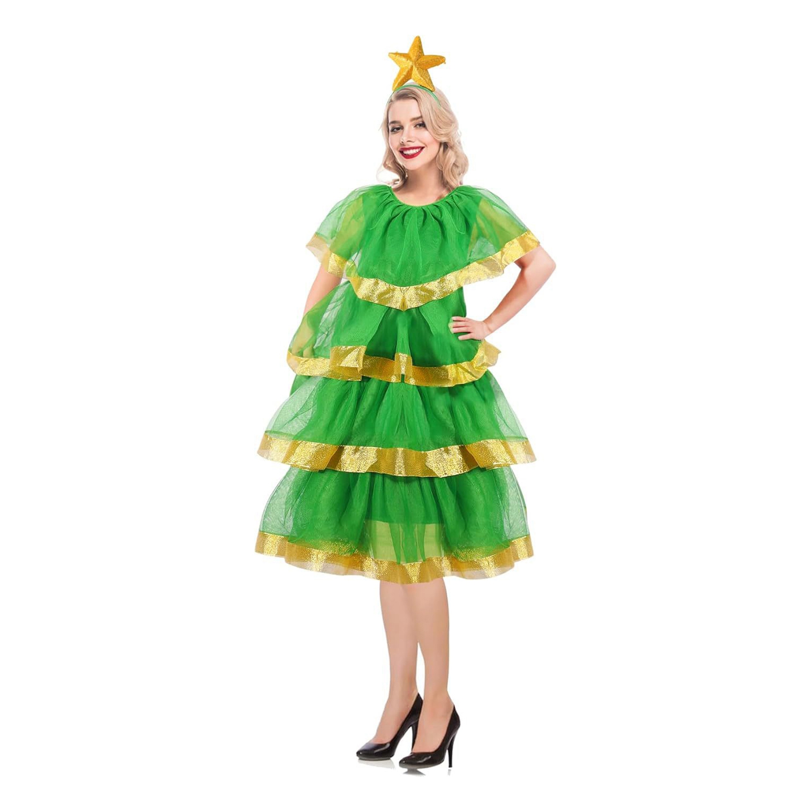 Kostum Natal Wanita Pesta Nata - Elf Costume Christmas ulasan dan harga