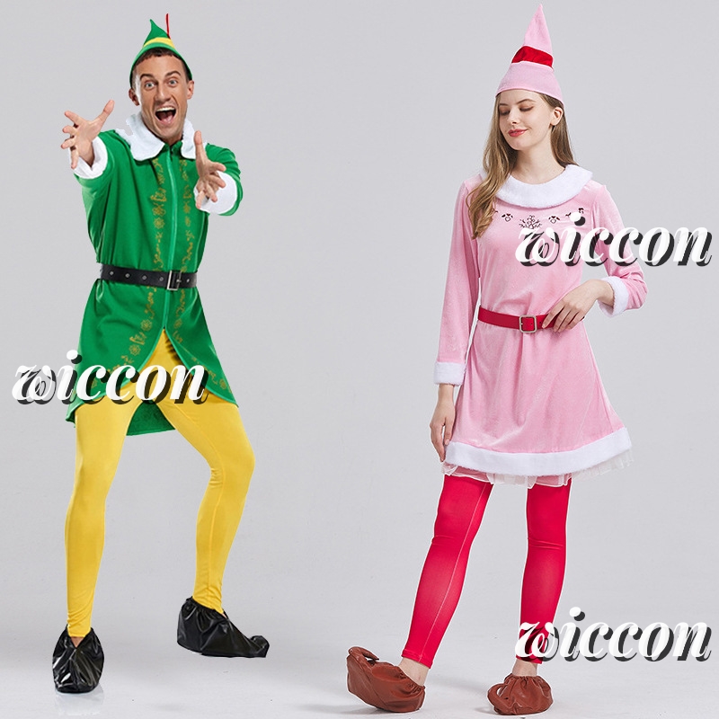 Pakaian Luar Cosplay yang teri - Elf Costume Christmas ulasan dan harga