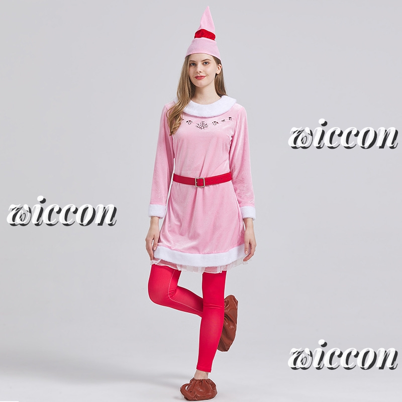 Pakaian Luar Cosplay yang teri - Elf Costume Christmas ulasan dan harga