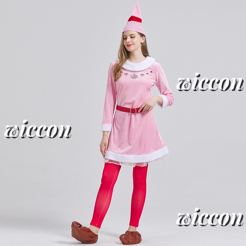Pakaian Luar Cosplay yang teri - Elf Costume Christmas ulasan dan harga