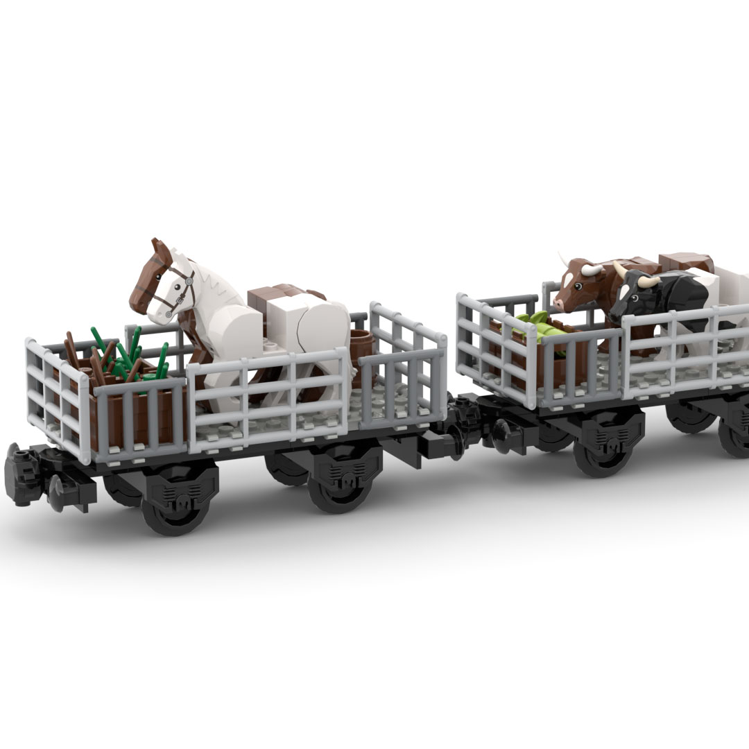 Set Kereta Modular MOC Transpo - Lego Set Creator ulasan dan harga