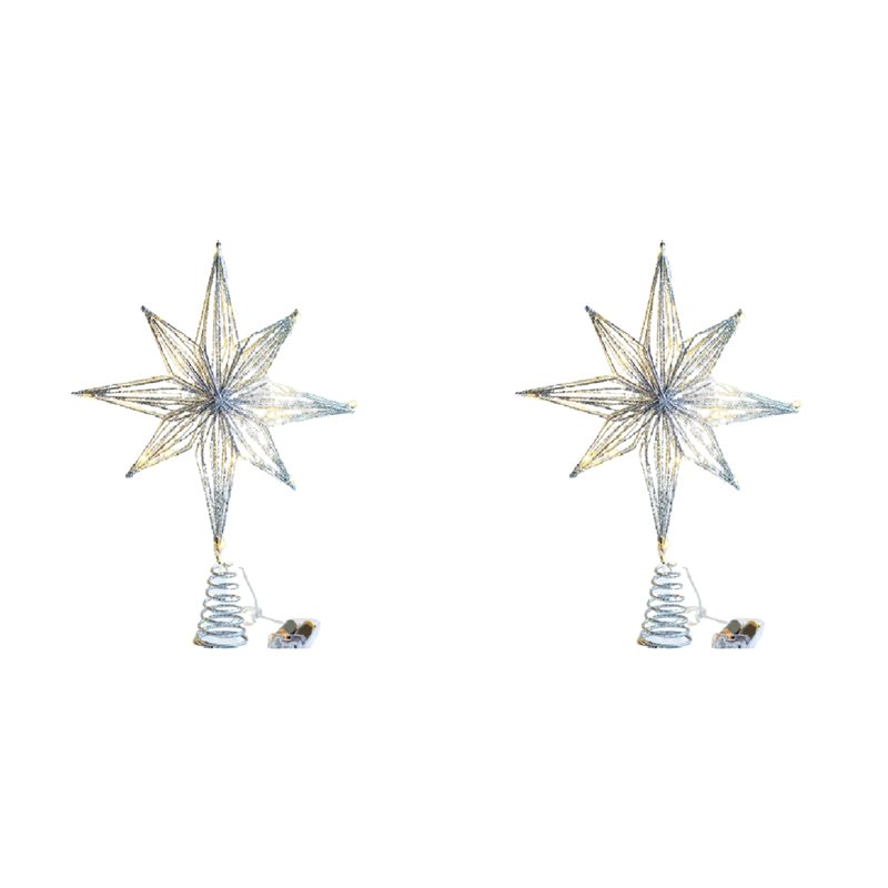 ABXF-2X Lampu LED Bintang Punc - Star Tree Topper ulasan dan harga
