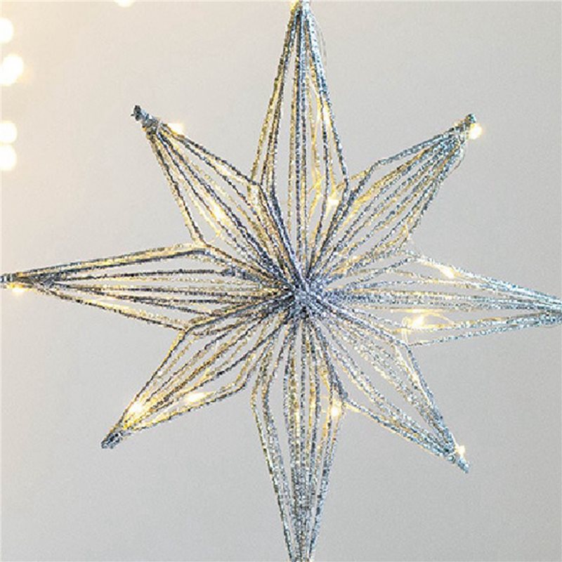ABXF-2X Lampu LED Bintang Punc - Star Tree Topper ulasan dan harga