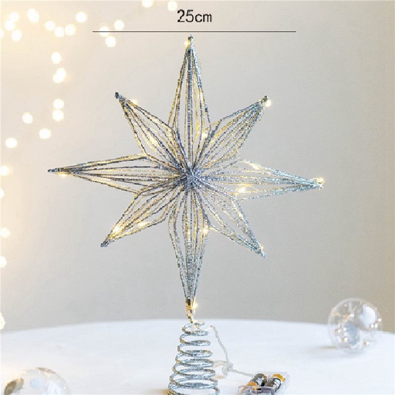 ABXF-2X Lampu LED Bintang Punc - Star Tree Topper ulasan dan harga