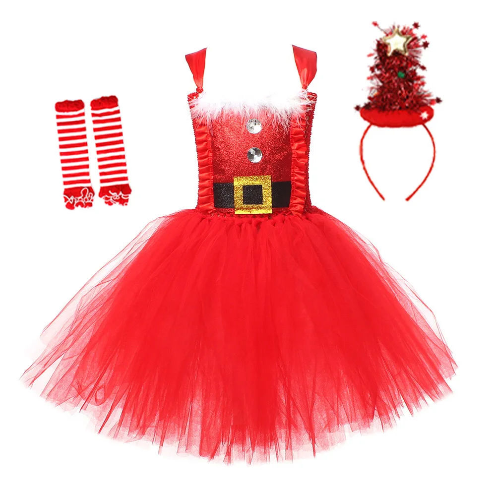 Gaun Tutu Natal Anak-anak Kost - Elf Costume Christmas ulasan dan harga