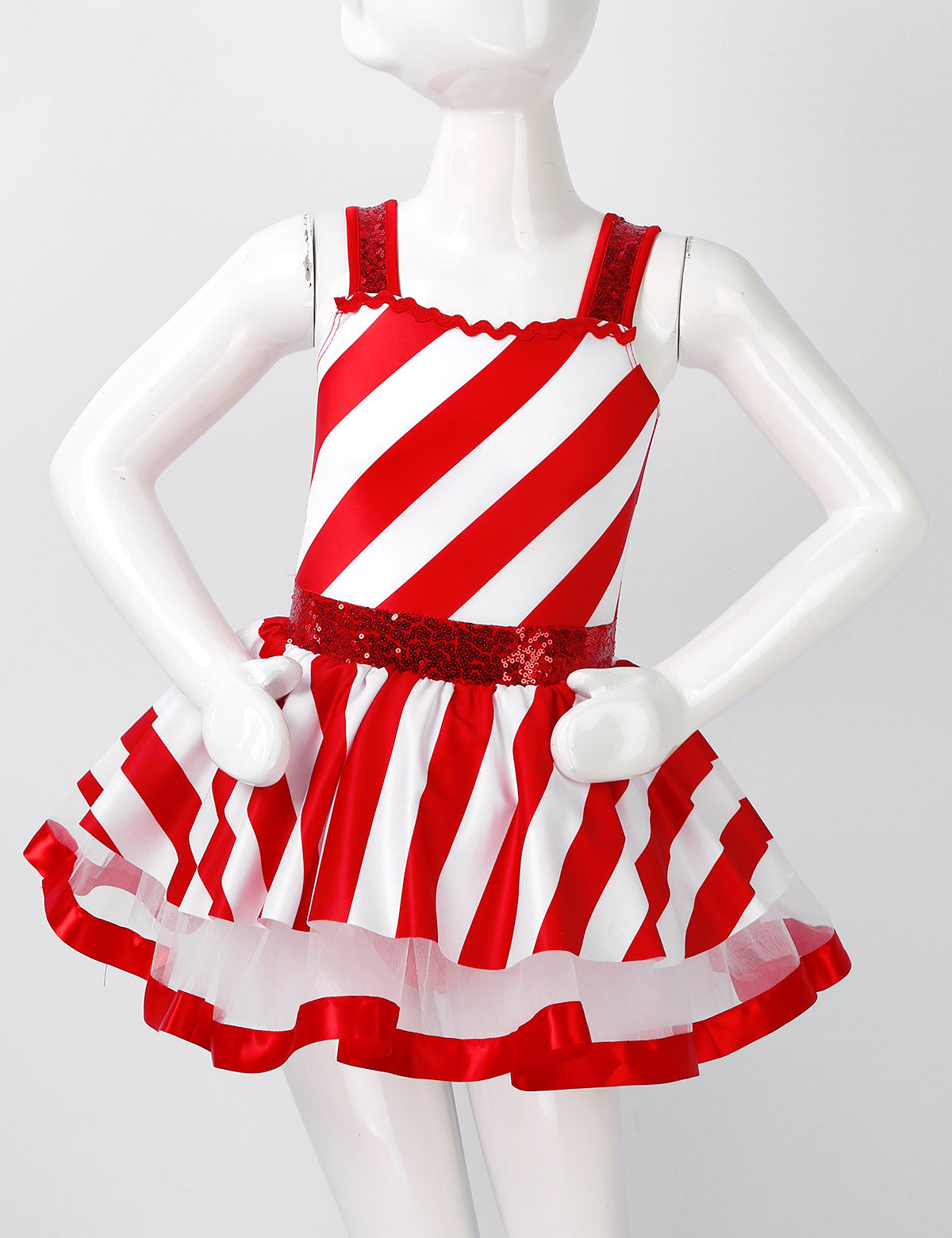 Kostum Tongkat Permen Natal un - Elf Costume Christmas ulasan dan harga