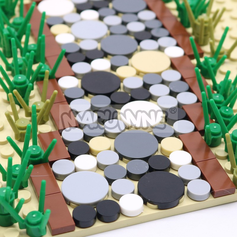 350 Buah Blok Ubin Bulat 1X1 2 - Lego Set City ulasan dan harga